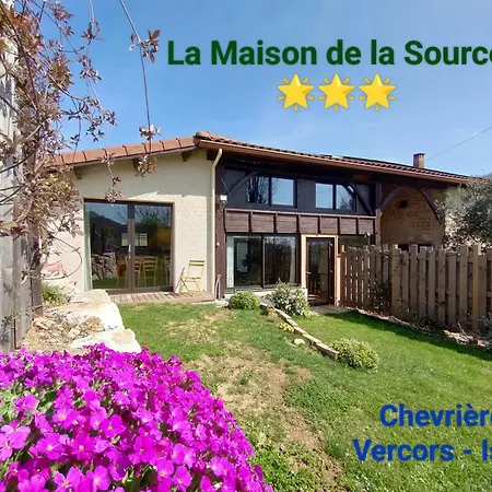Maison De La Source, De Groupe * Chevrieres (Isere)